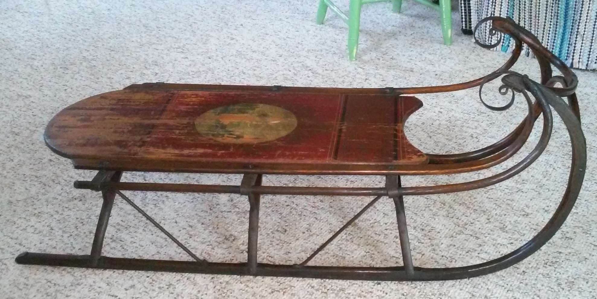 antique child’s sled | InstAppraisal